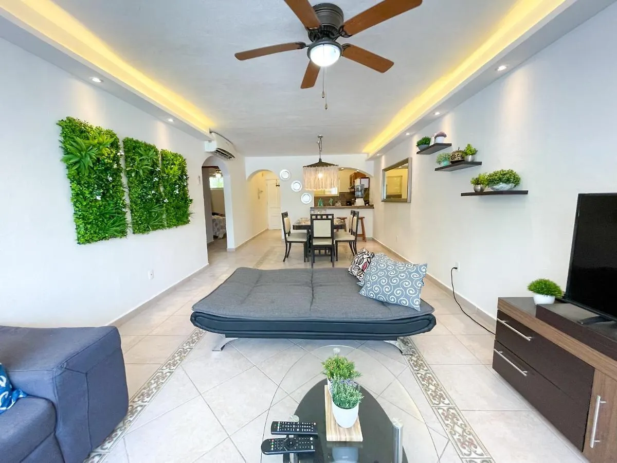 Simply Comfort Bright & Spacious 2Br 2Ba In Centro Pdc Playa del Carmen